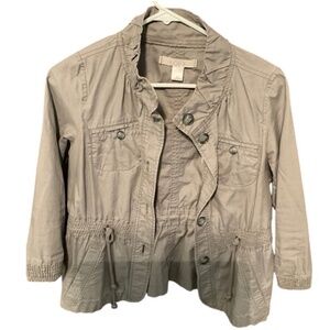 Loft Women’s gray Jacket sz PS